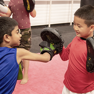 kids_kickboxing Douvris Kids Kickboxing Program