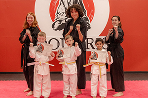 Why Choose Douvris - students posing.