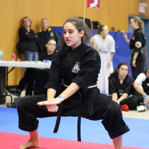 Douvris Westboro Karate member competing at WKC Nationals