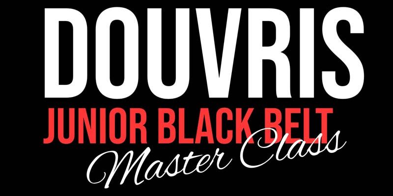 Junior Black Belt Master Class at Douvris